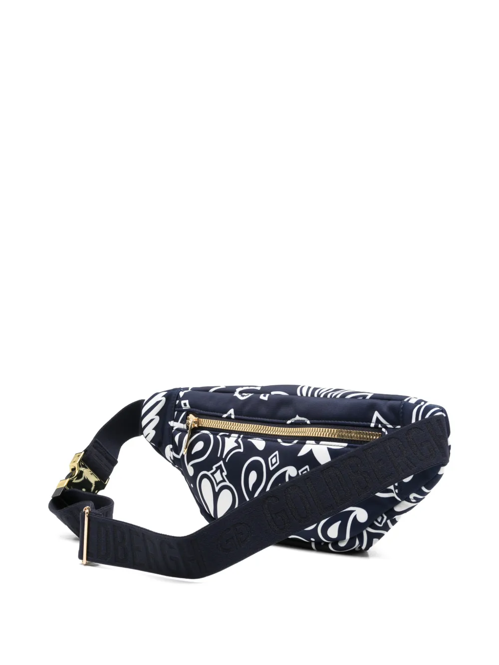 Goldbergh Takara heuptas met bandana-print Blauw