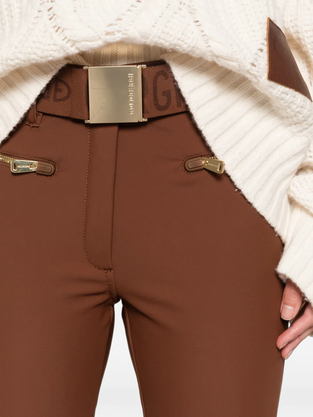 Goldbergh Paris skibroek Bruin