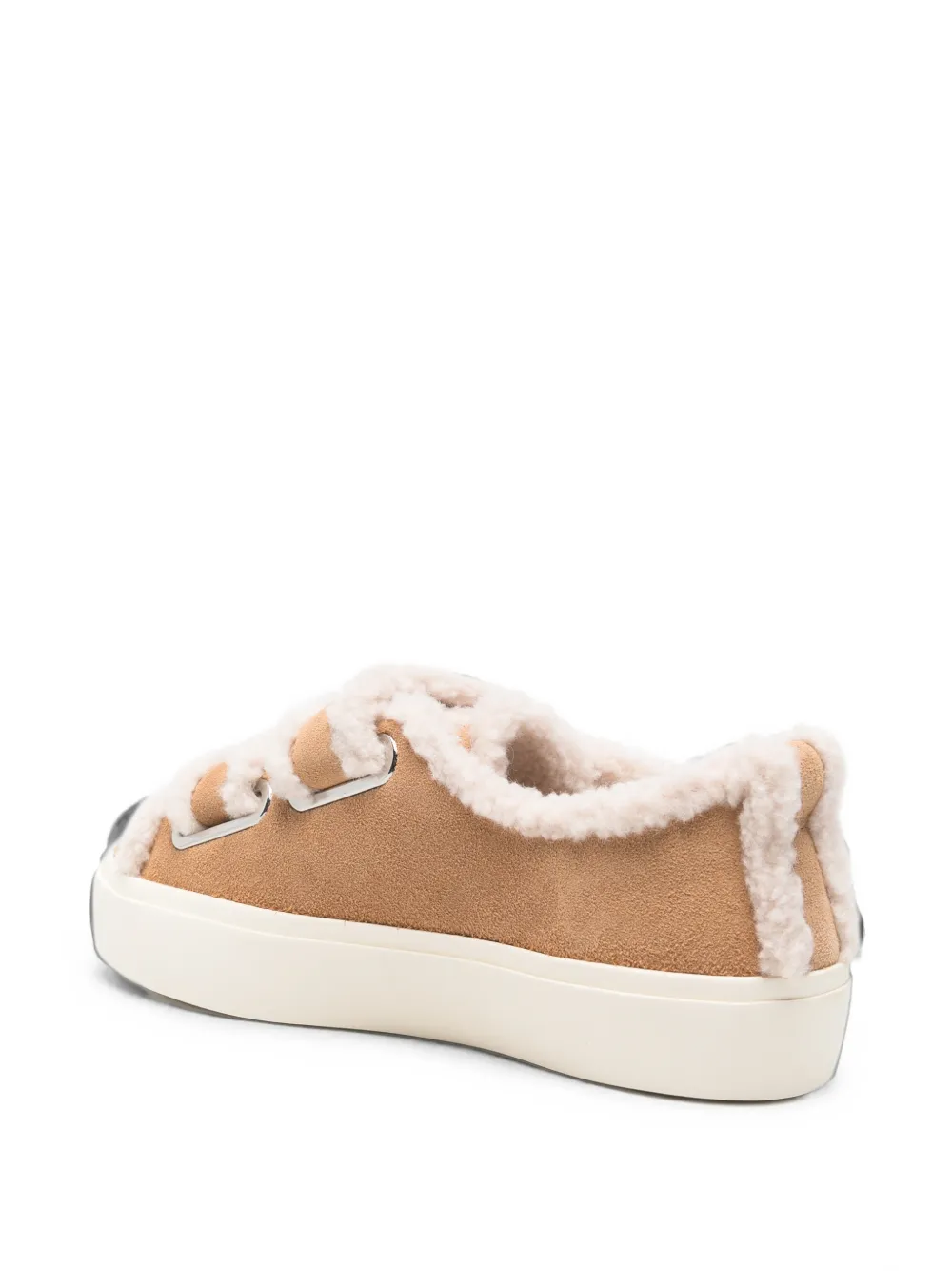 Inuikii Sneakers met klittenband Beige