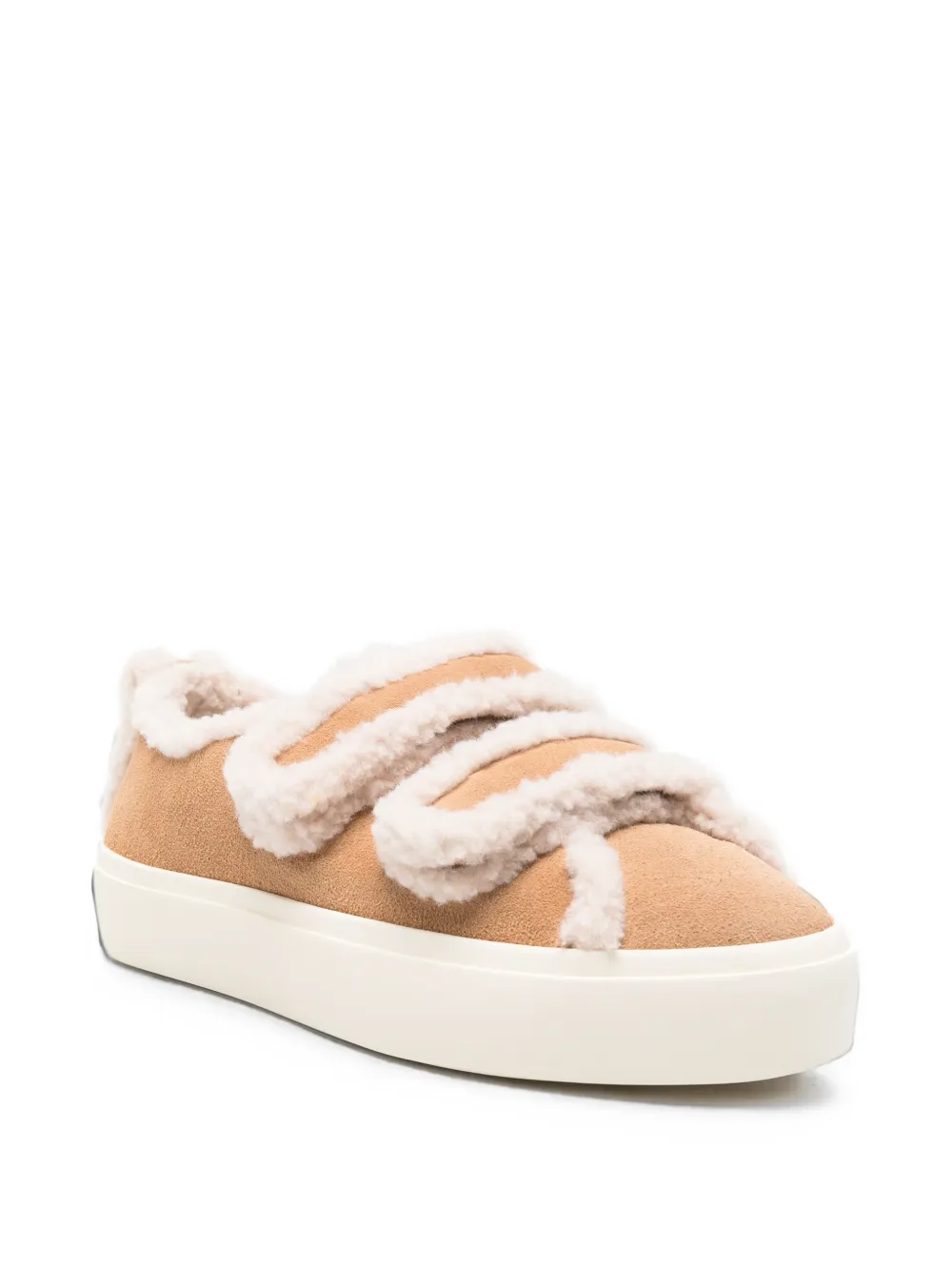 Inuikii Sneakers met klittenband Beige