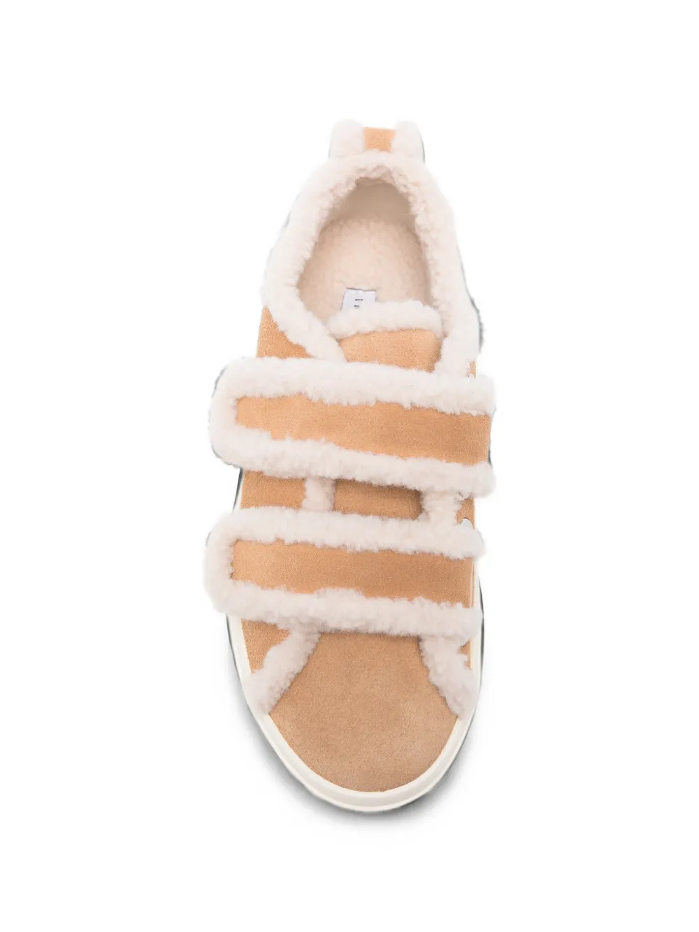 Inuikii Sneakers met klittenband Beige