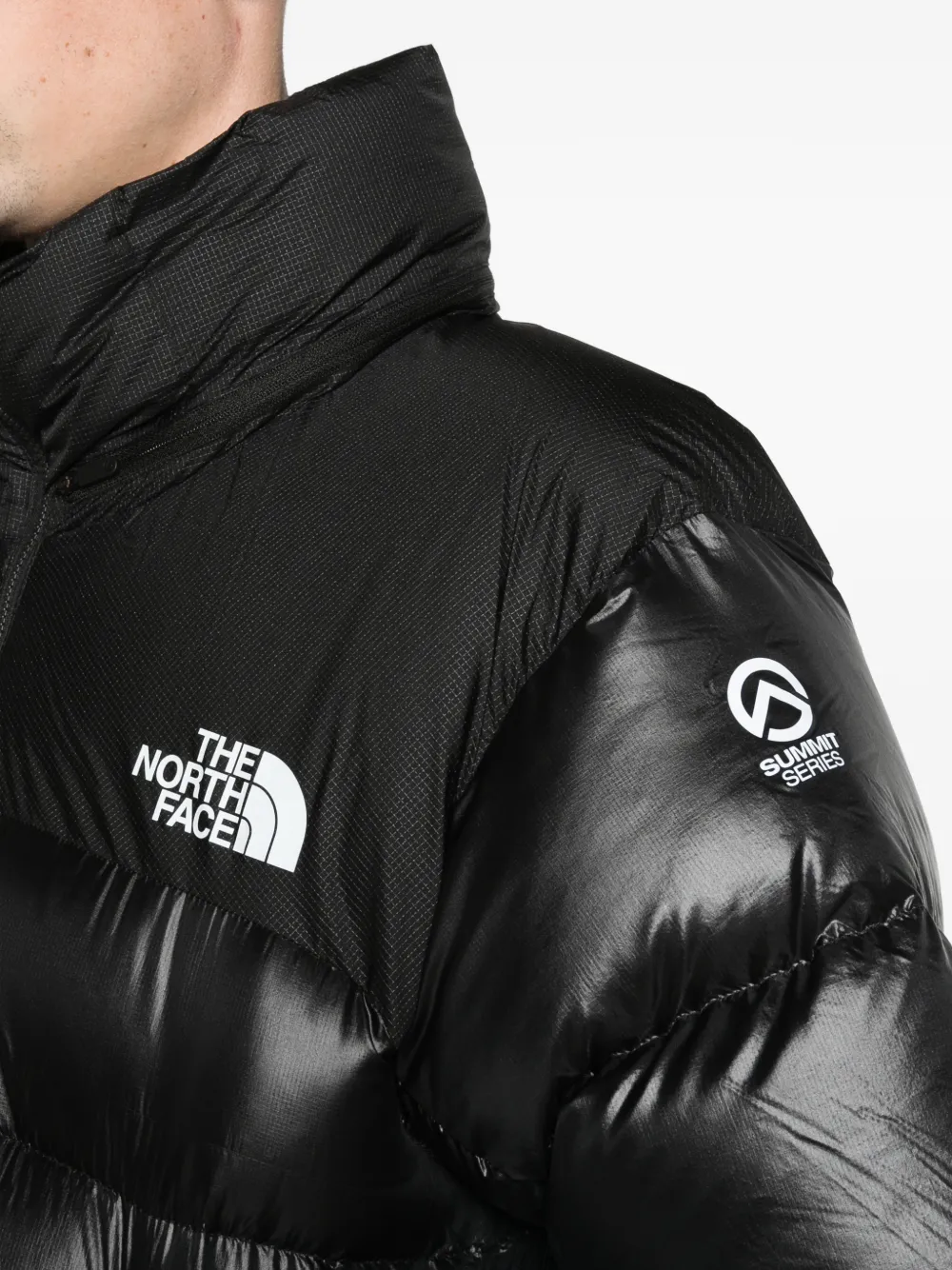 The North Face Summit Nuptse performancejack Zwart