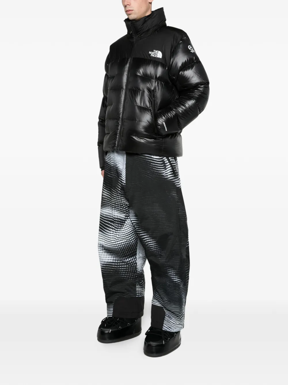 The North Face Summit Nuptse performancejack Zwart