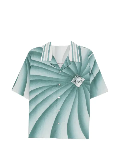 Versace Medusa Vortex-print shirt