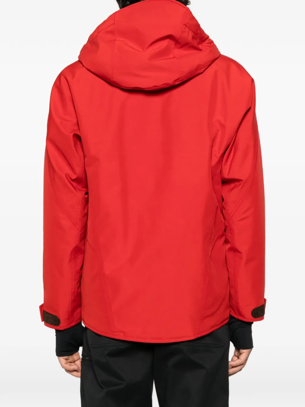 Moncler Grenoble Lambir GORE-TEX hooded ski jacket Rood