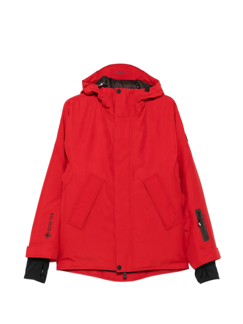 Moncler Grenoble Lambir GORE-TEX hooded ski jacket Rood