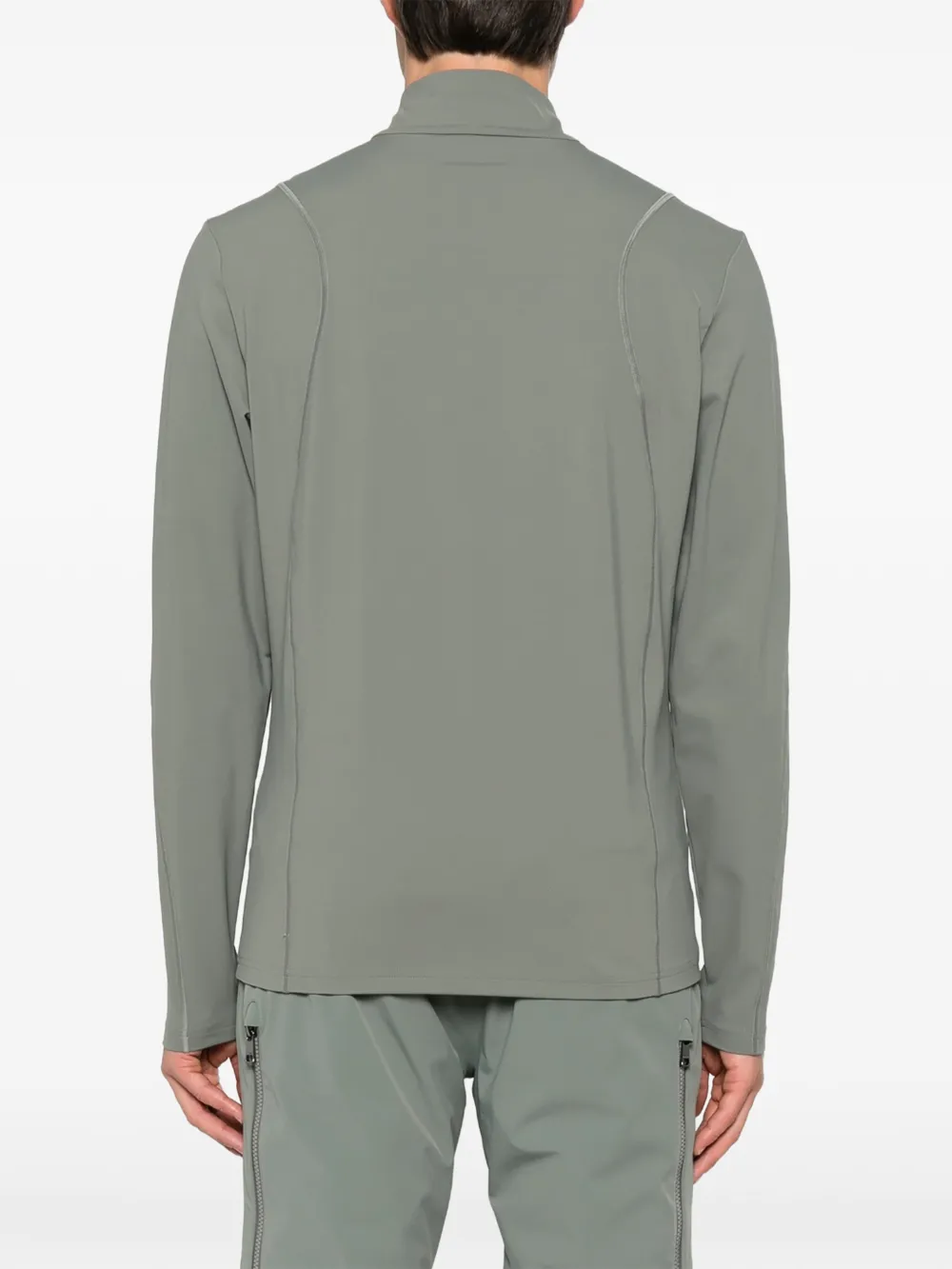 BOGNER Harry skitop met logo-print Groen