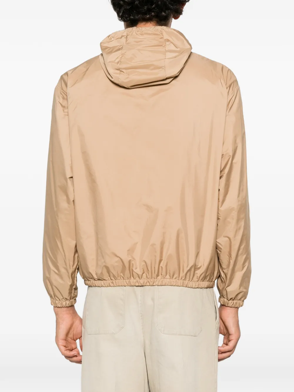 Moncler hooded rainwear jacket Bruin
