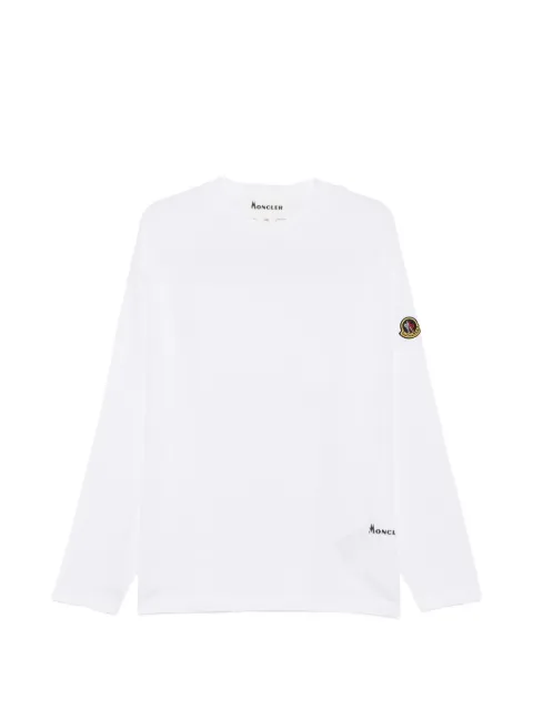 Moncler Re-Icon graphic-print long-sleeve T-shirt