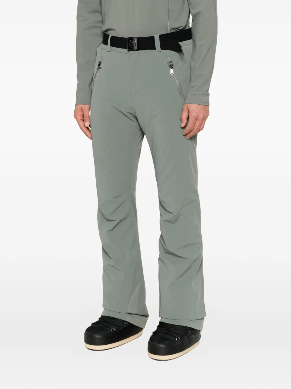 BOGNER Thore-T skibroek met ceintuur Groen