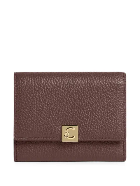 Coccinelle Pansy grained-leather wallet