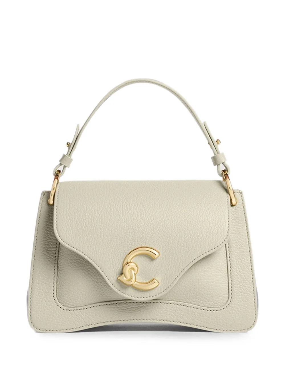 Coccinelle small C-me logo-plaque tote bag · OS