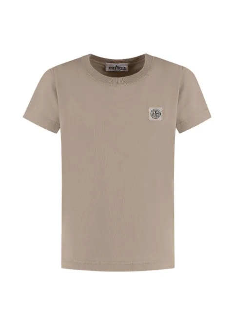 Stone Island Junior logo-patch T-shirt