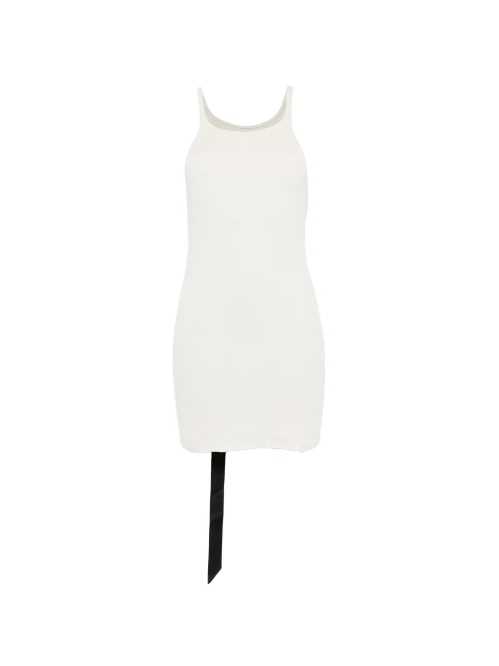 Rick Owens DRKSHDW Geribbelde racerback tanktop Beige