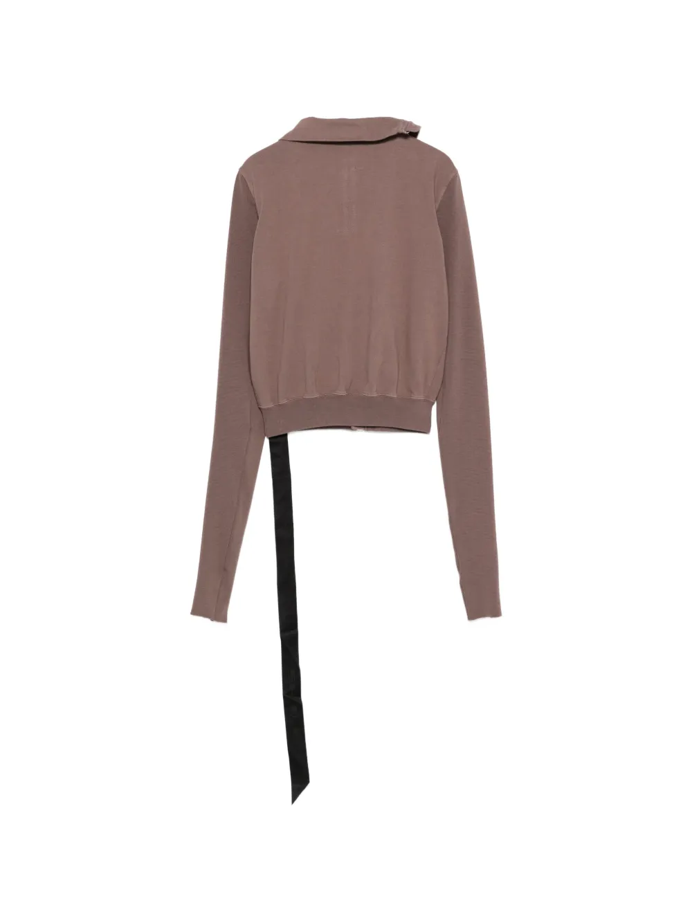 Rick Owens DRKSHDW Asymmetrische sweater Bruin