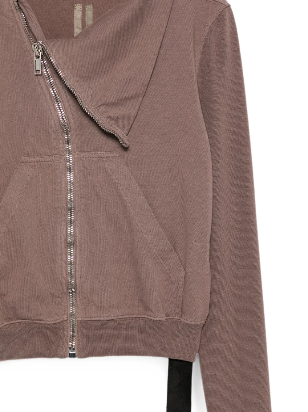 Rick Owens DRKSHDW Asymmetrische sweater Bruin