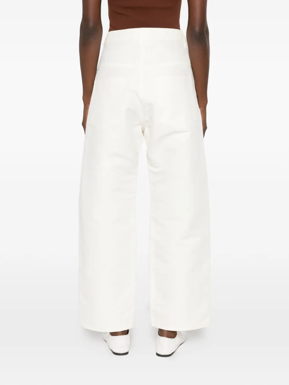 Sofie D'hoore Phill straight-leg trousers Wit