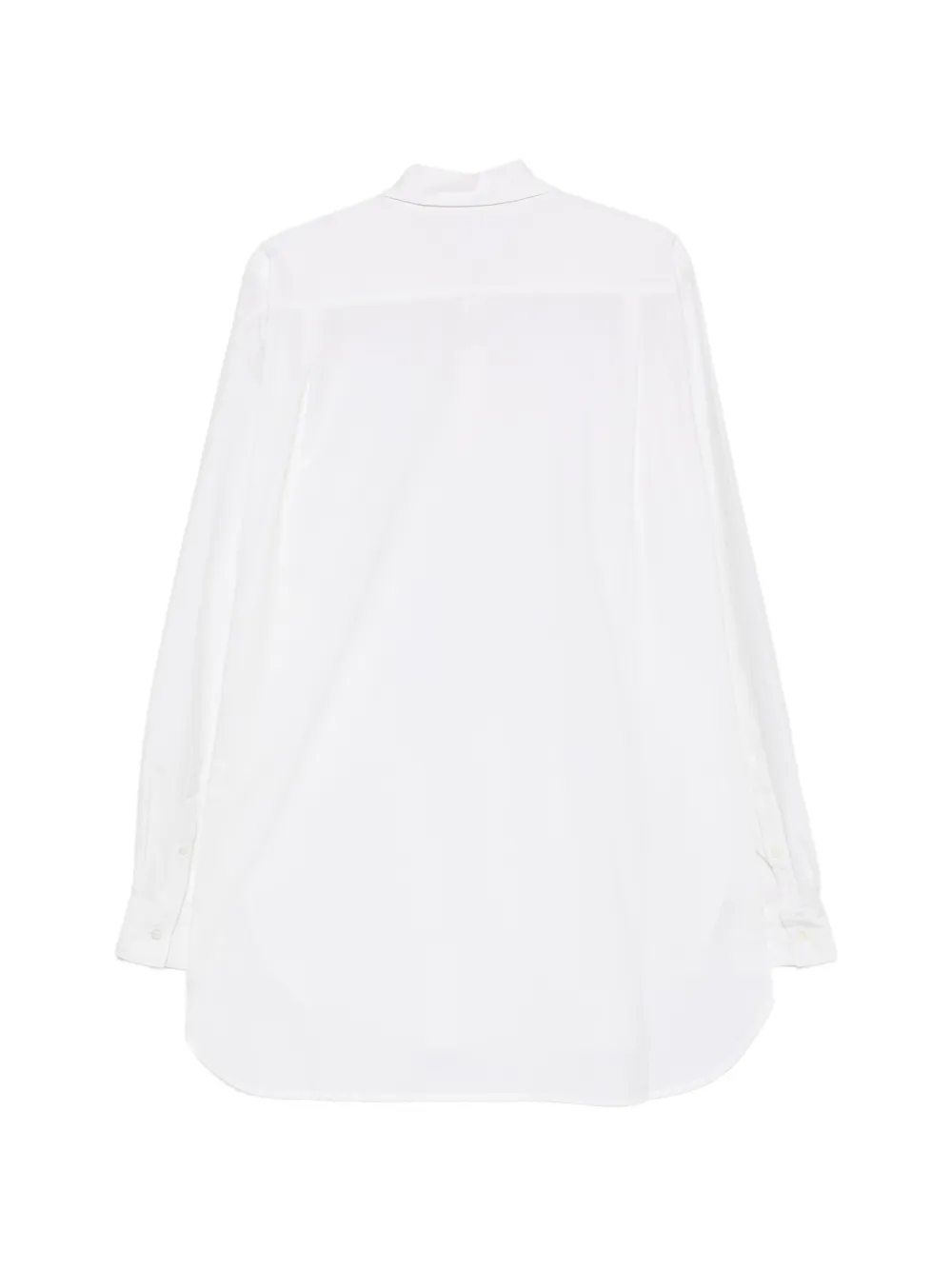 Sofie D'hoore Blouse met lange mouwen en gewelfde afwerking Wit