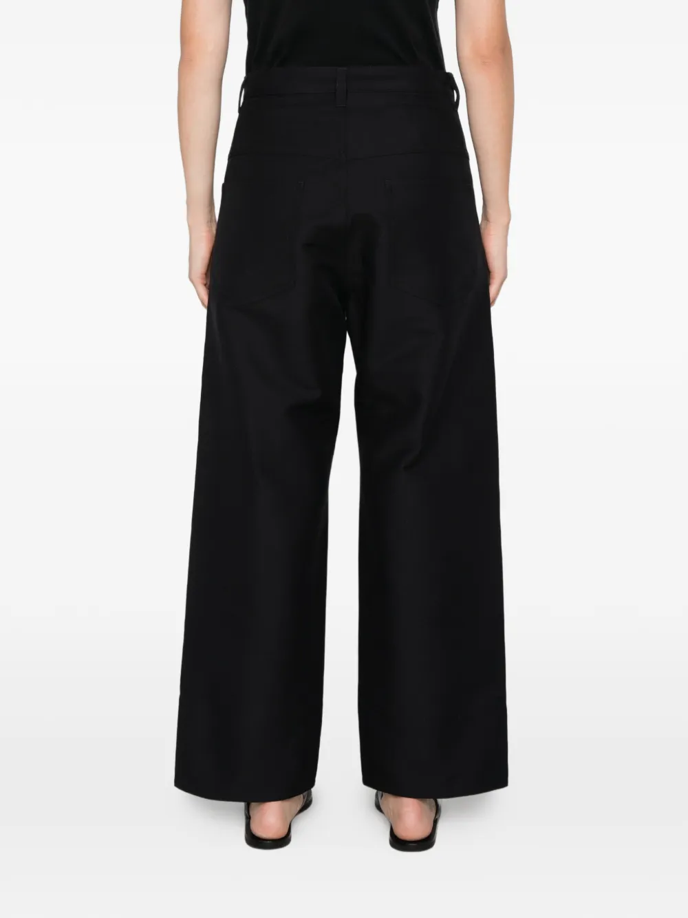 Sofie D'hoore Phill straight-leg trousers Zwart