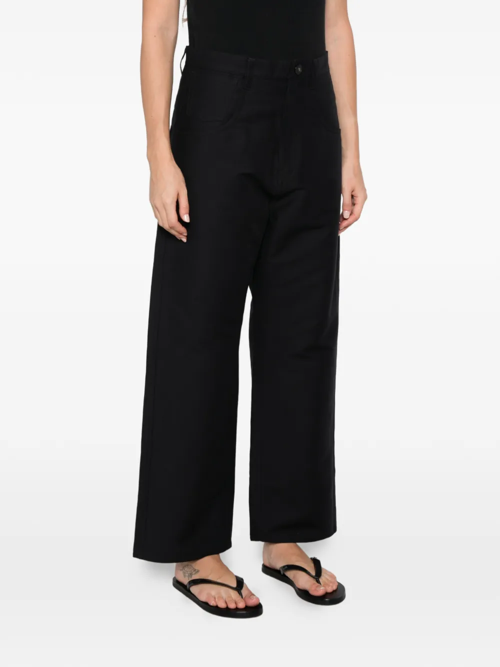 Sofie D'hoore Phill straight-leg trousers Zwart