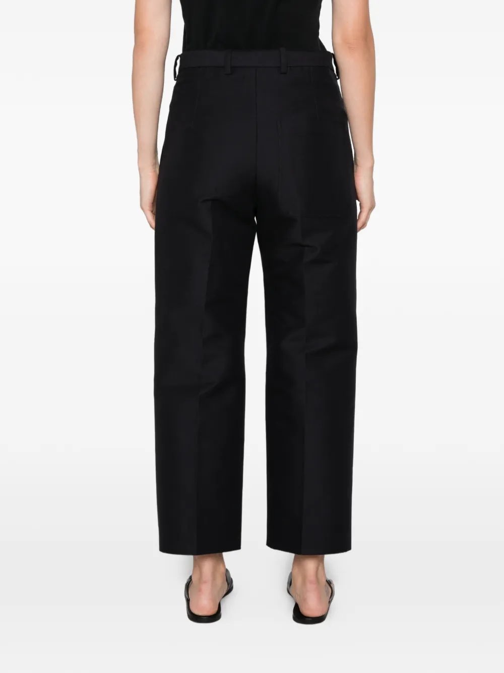 Sofie D'hoore Port straight-leg trousers Zwart