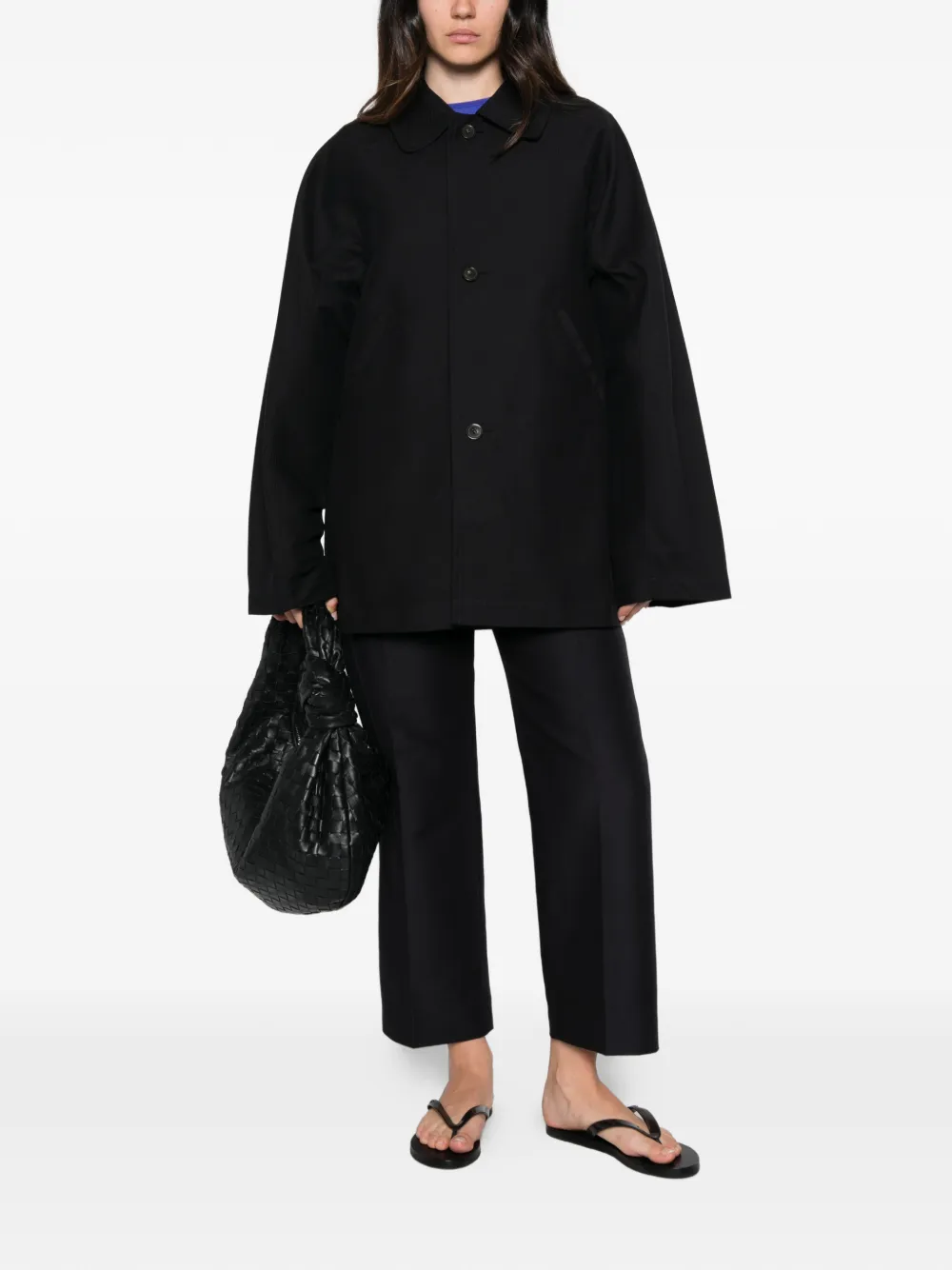 Sofie D'hoore Port straight-leg trousers Zwart