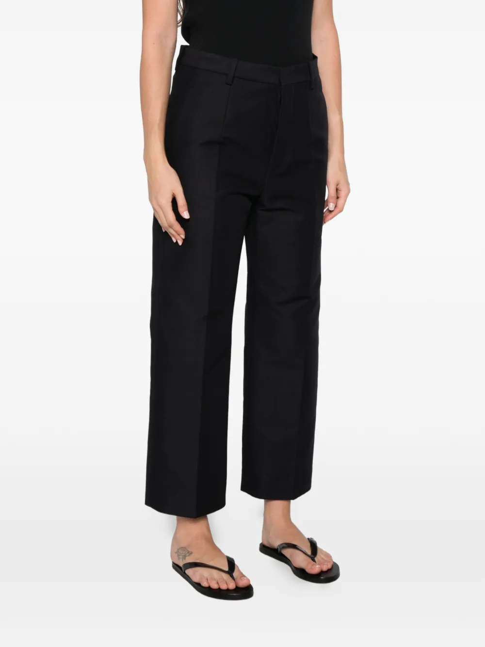 Sofie D'hoore Port straight-leg trousers Zwart