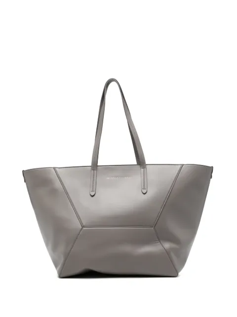 Brunello Cucinelli leather shoulder bag