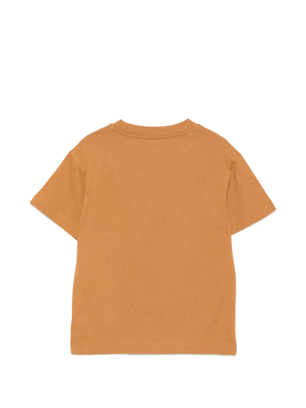 Palm Angels Kids logo-print T-shirt Beige