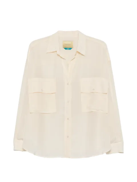 MOMONÌ chest-pocket long-sleeve shirt