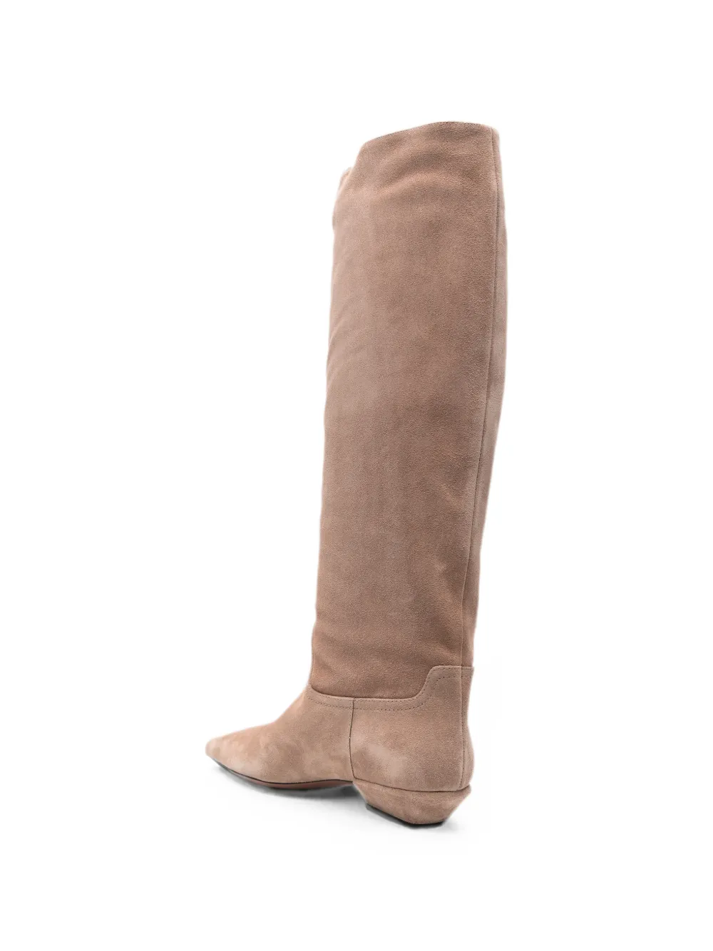 Paris Texas Bettina suède laarzen met puntige neus Beige