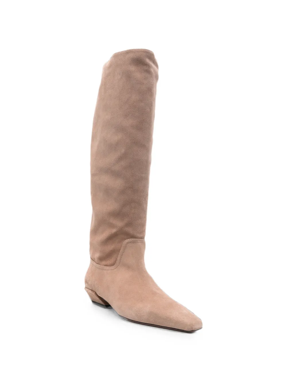 Paris Texas Bettina suède laarzen met puntige neus Beige