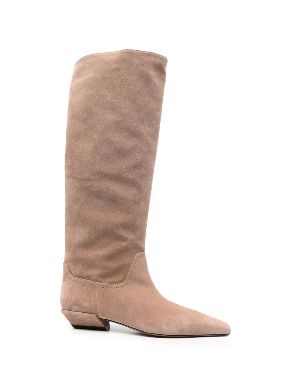 Paris Texas Bettina suède laarzen met puntige neus Beige