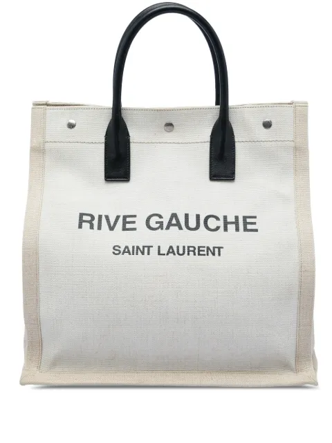 Saint Laurent Pre-Owned 2020 Canvas Rive Gauche North South tote bag