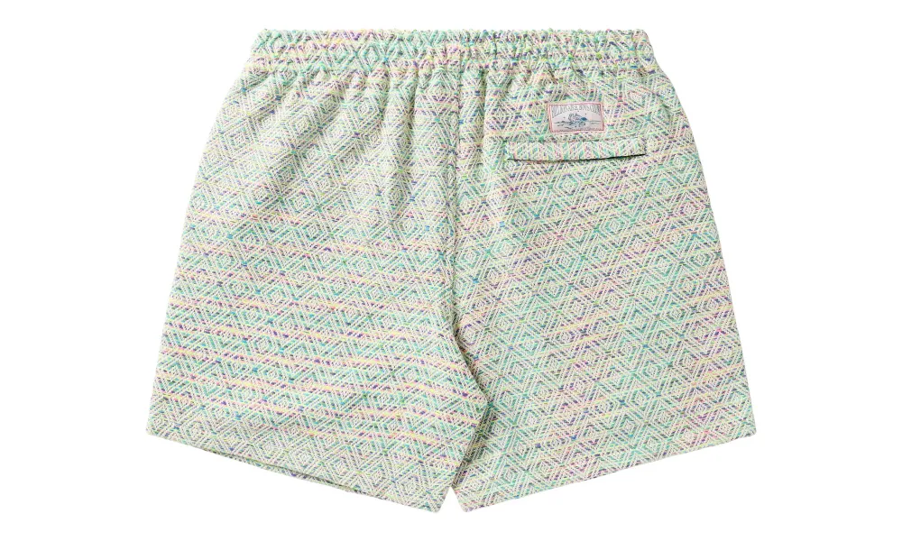 Billionaire Boys Club Rays shorts met geometrisch patroon Beige