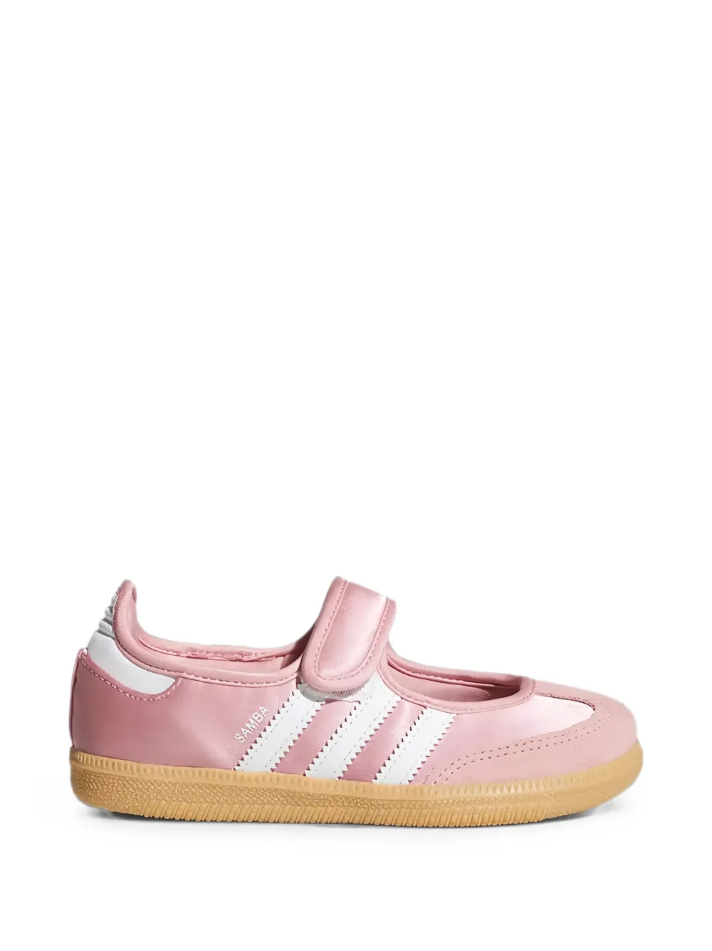 adidas Kids Samba Jane touch-strap sneakers Roze