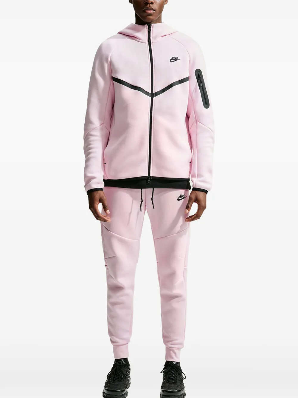 Nike tech fleece windrunner full-zip jacket - Rosa