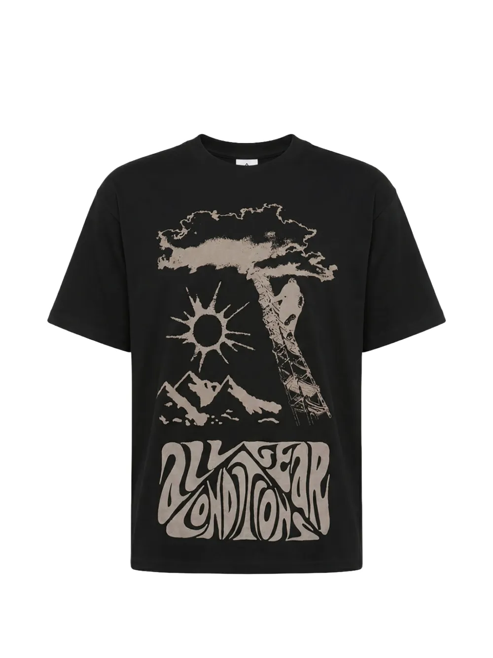 Nike ACG Dri-FIT graphic-print T-shirt Zwart
