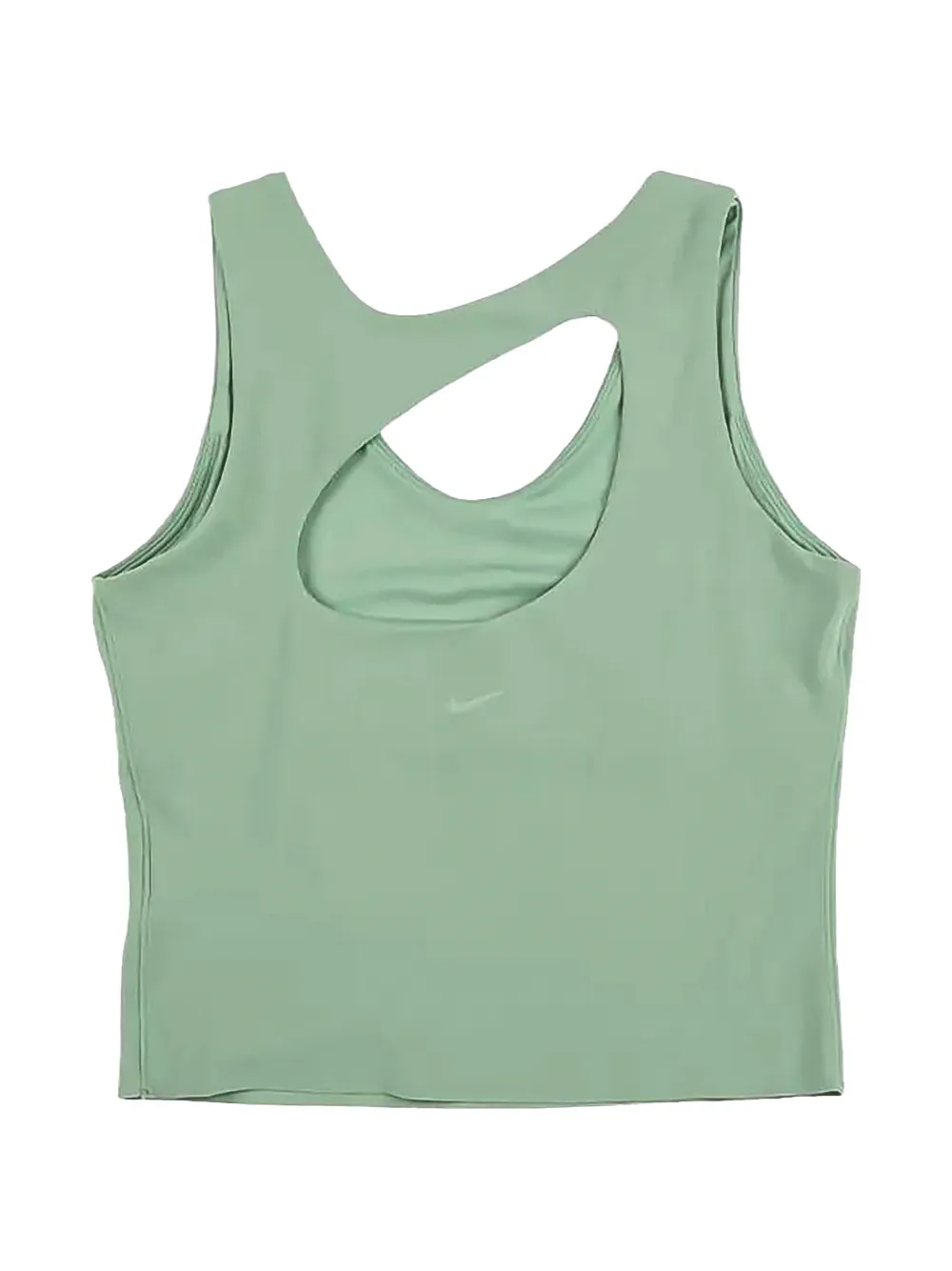 Nike Zenvy Dri-FIT tanktop met uitgesneden details Groen