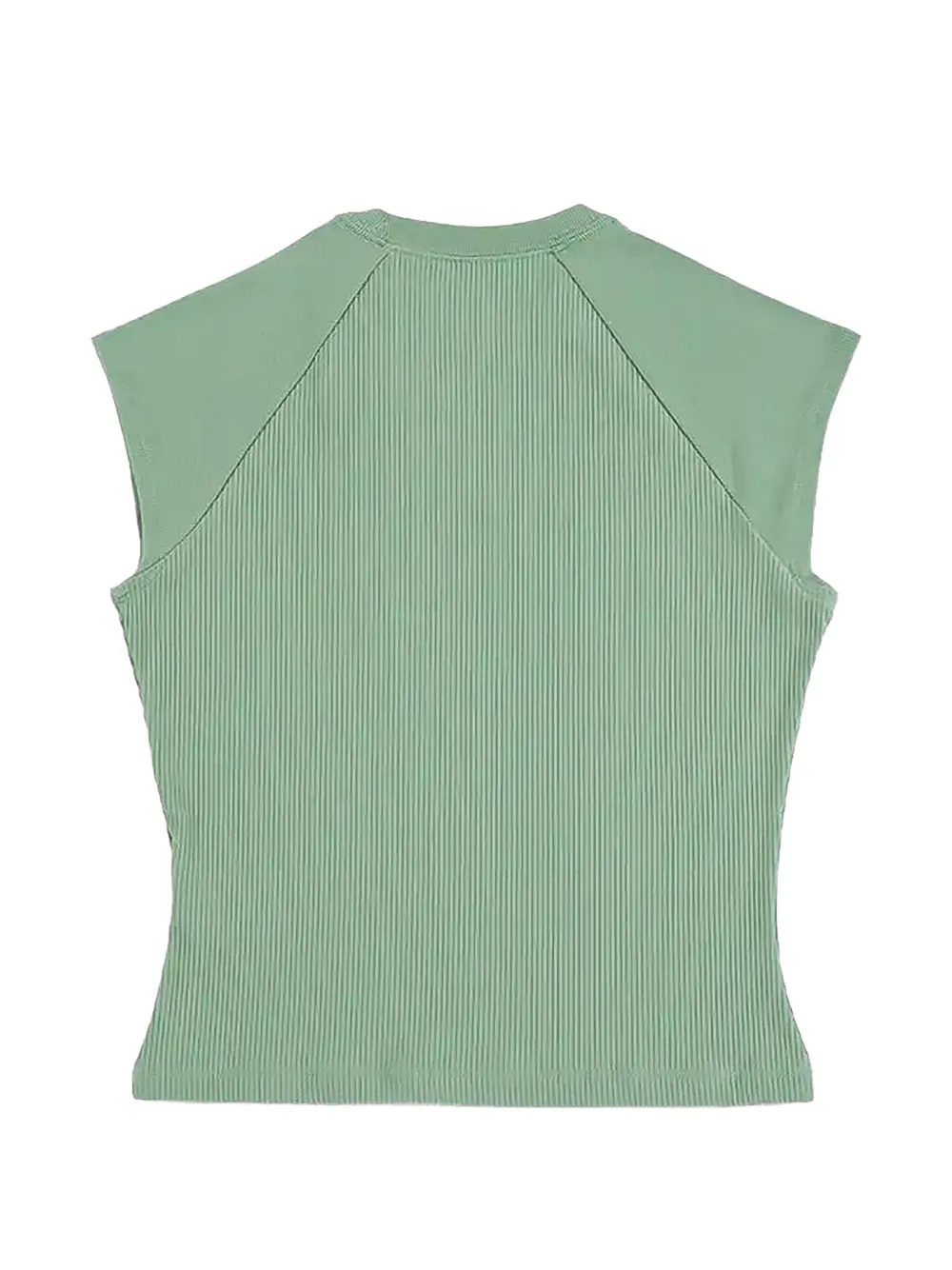 Nike Chill Knit ribbed top Groen