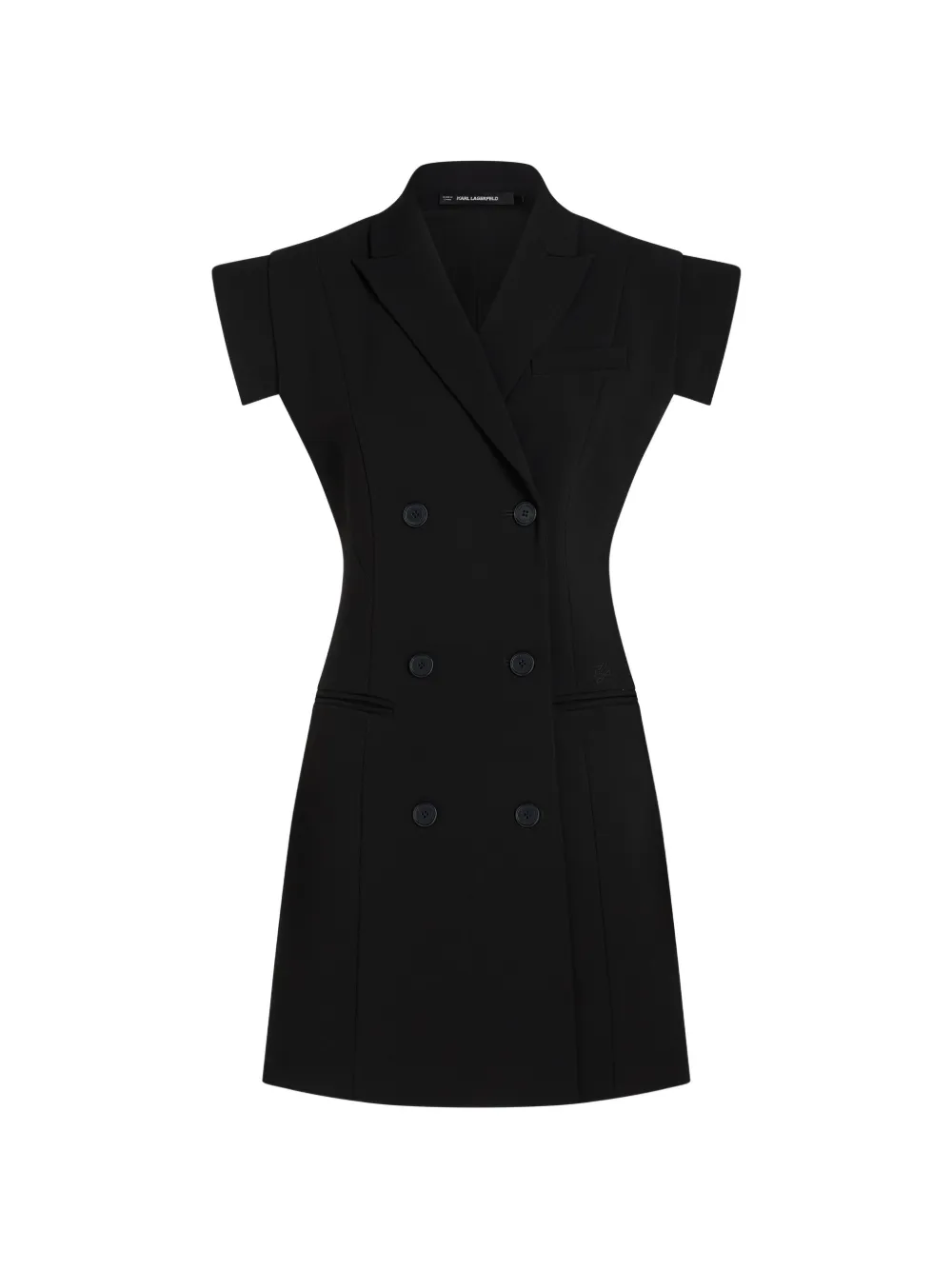 Karl Lagerfeld tailored blazer dress - Schwarz