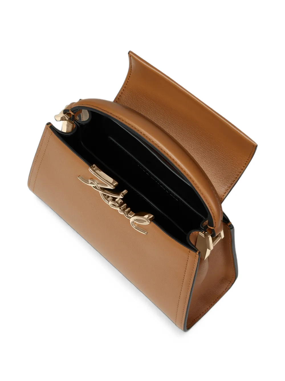 Karl Lagerfeld K Signature mini-tas met handvat Beige