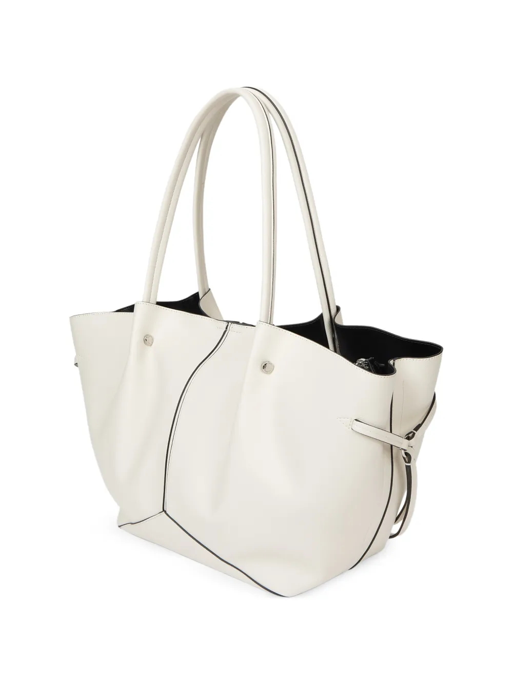 Karl Lagerfeld Medium K Pierced shopper Wit