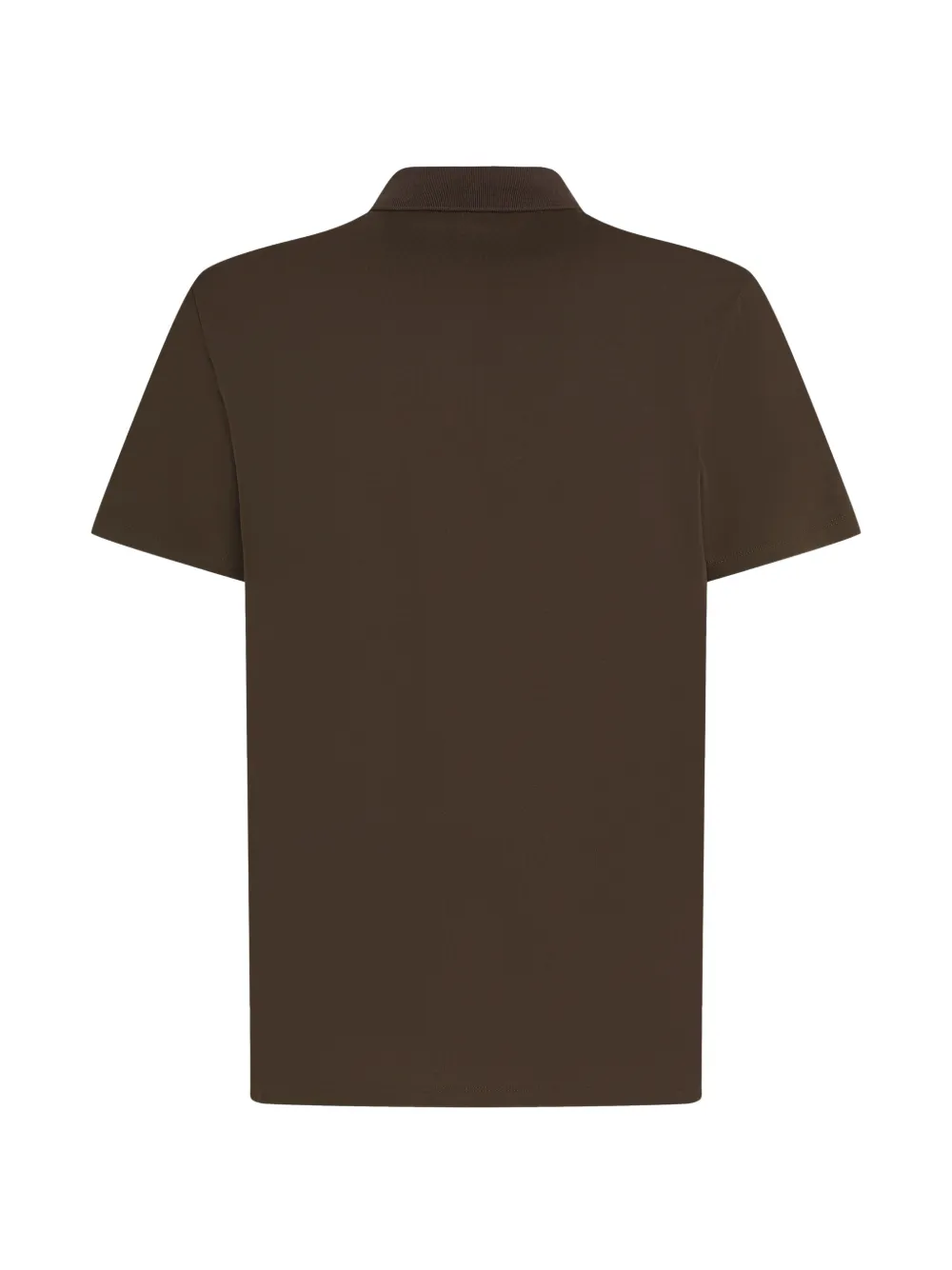 Karl Lagerfeld Ikon jersey poloshirt met korte mouwen Bruin