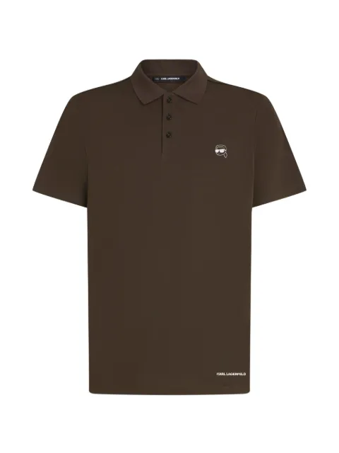 Karl Lagerfeld polo Ikon à manches courtes en jersey