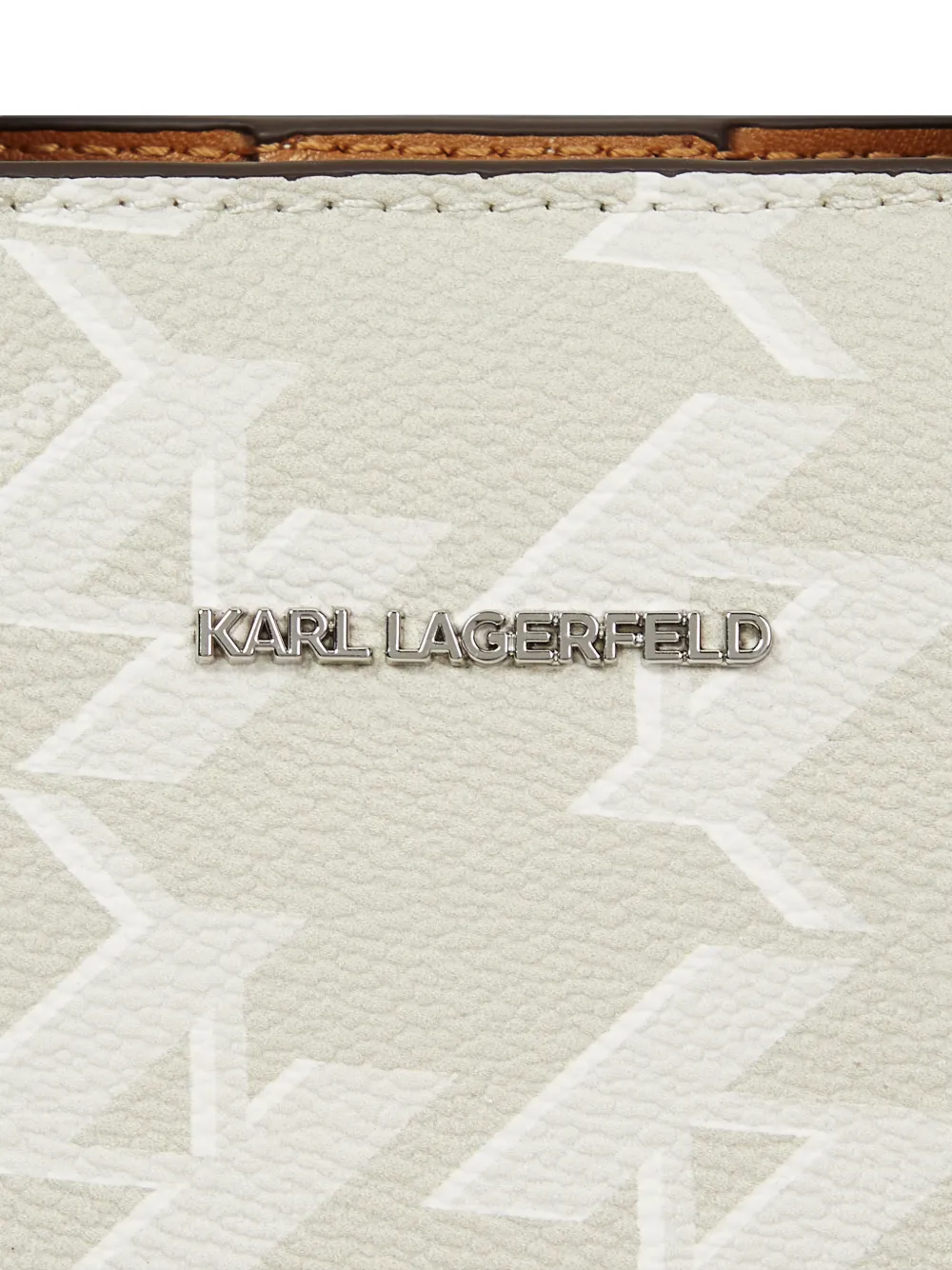 Karl Lagerfeld Ikon Monogram NS SM shopper Beige