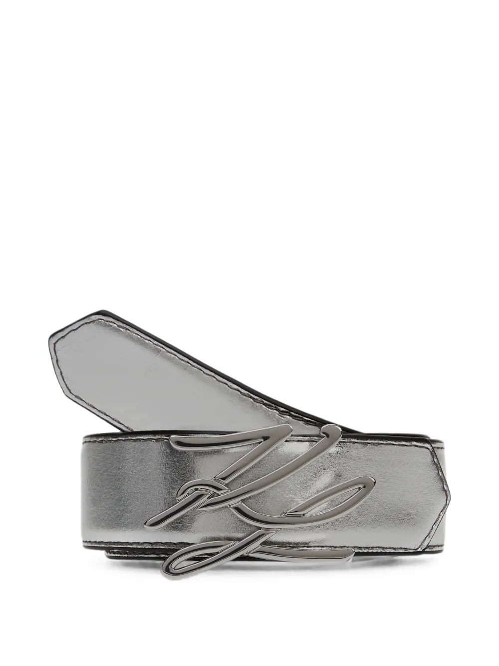 Karl Lagerfeld Cintura K/Autograph h3 - Argento