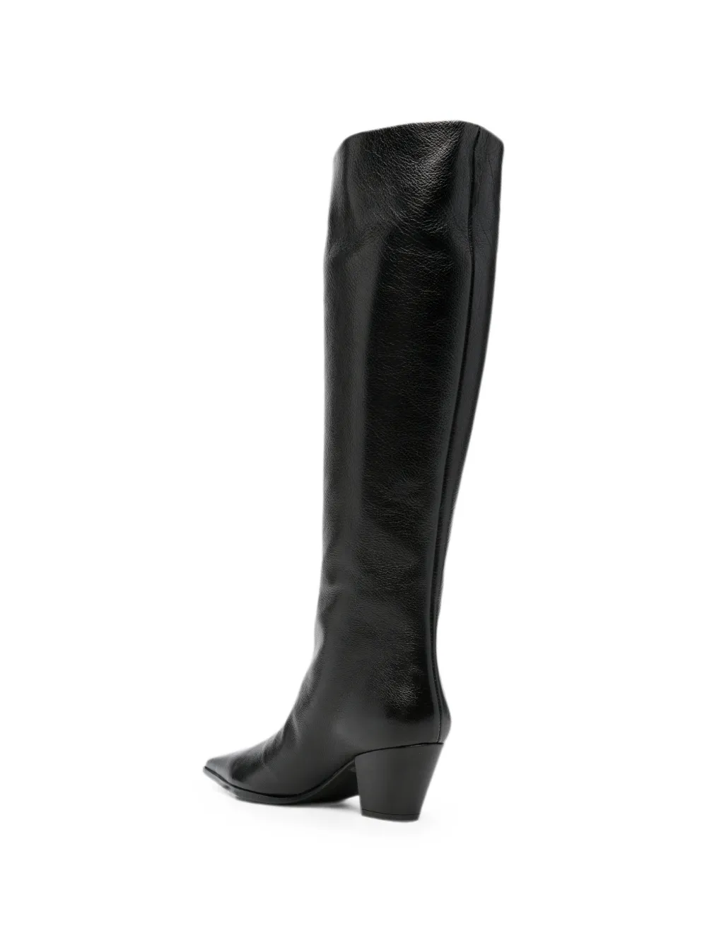 Roberto Festa Fredine point-toe knee-high boots Zwart