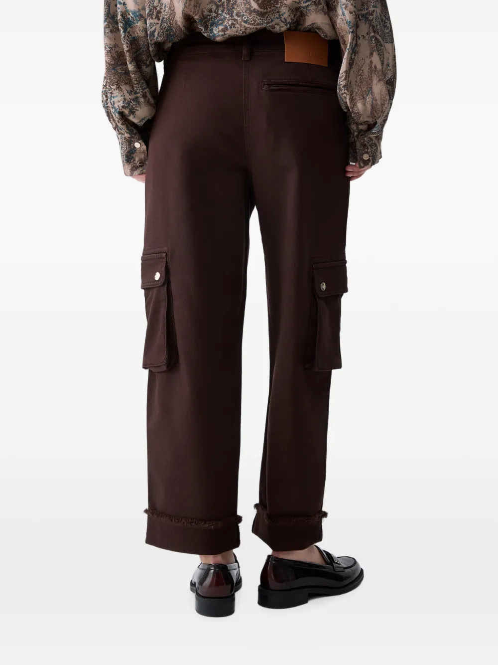 LIU JO Broek met zakken Bruin