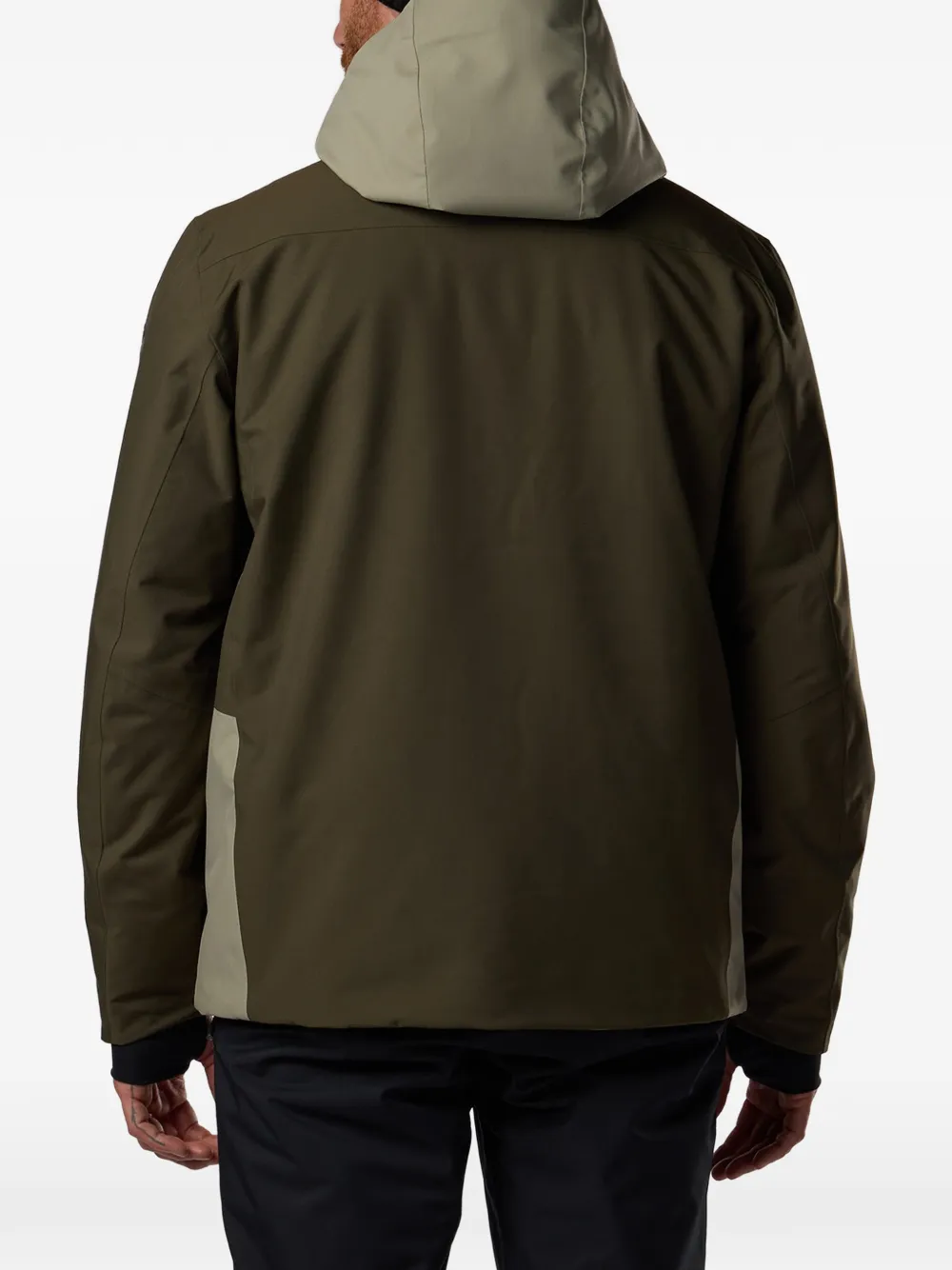 Rossignol Velika ski-jack met colourblocking Groen